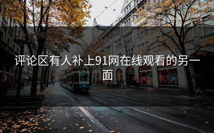 评论区有人补上91网在线观看的另一面